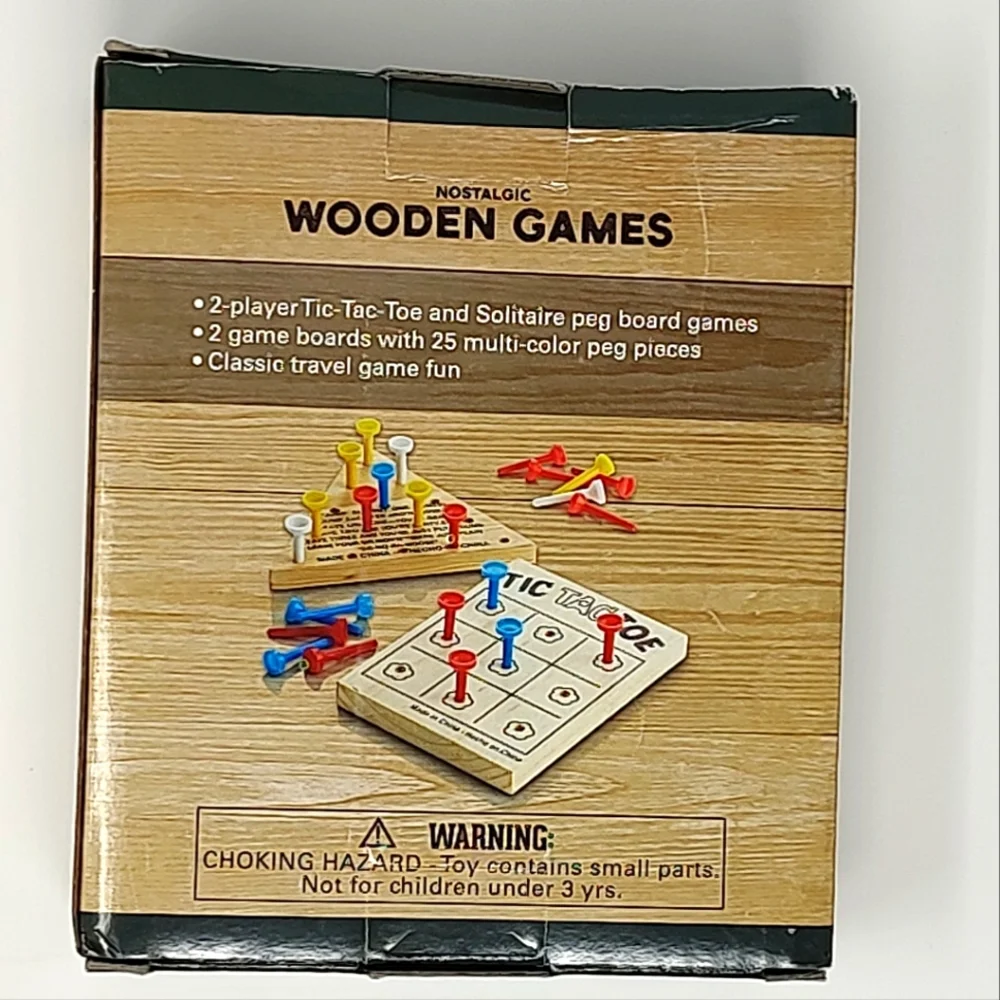 Bundle Of 3 Gag Gifts Drink Straw Eyeglasses, Bottle Opener And Wooden Games Set